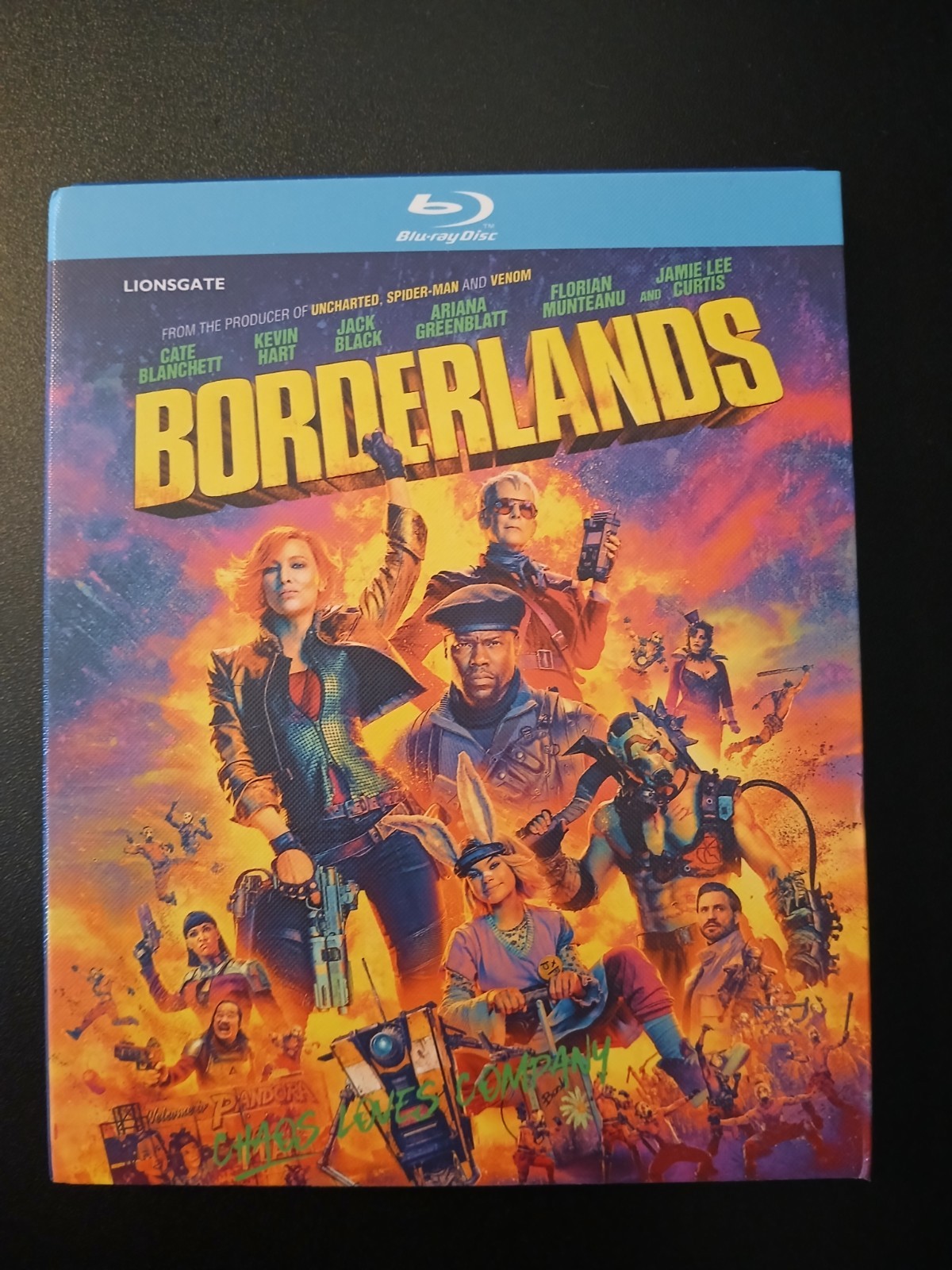 Borderlands (Blu-ray) Kevin Hart Jamie Lee Curtis Boxcover Chinese Version