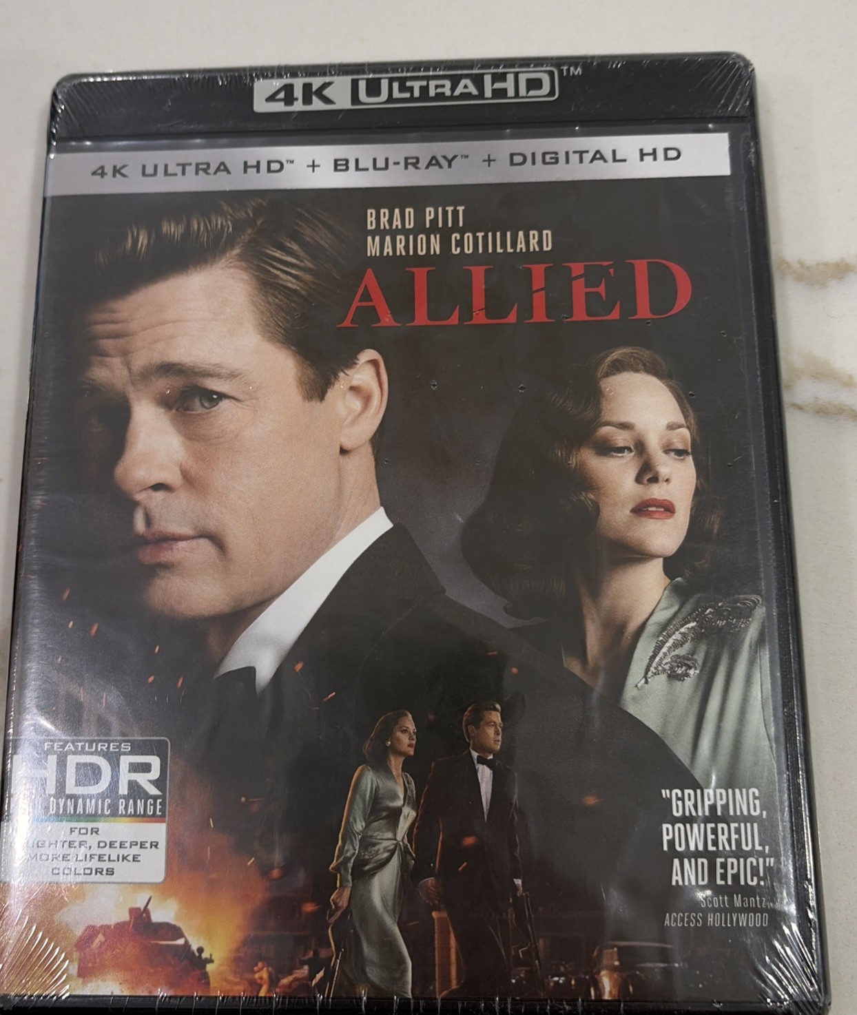 Allied 4K UHD Blu-ray New