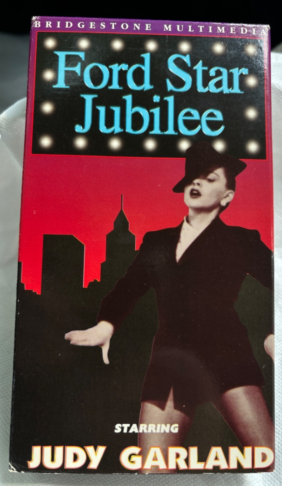 JUDY GARLAND in FORD STAR JUBILEE VHS (Bridgestone Multimedia) EXCELLENT