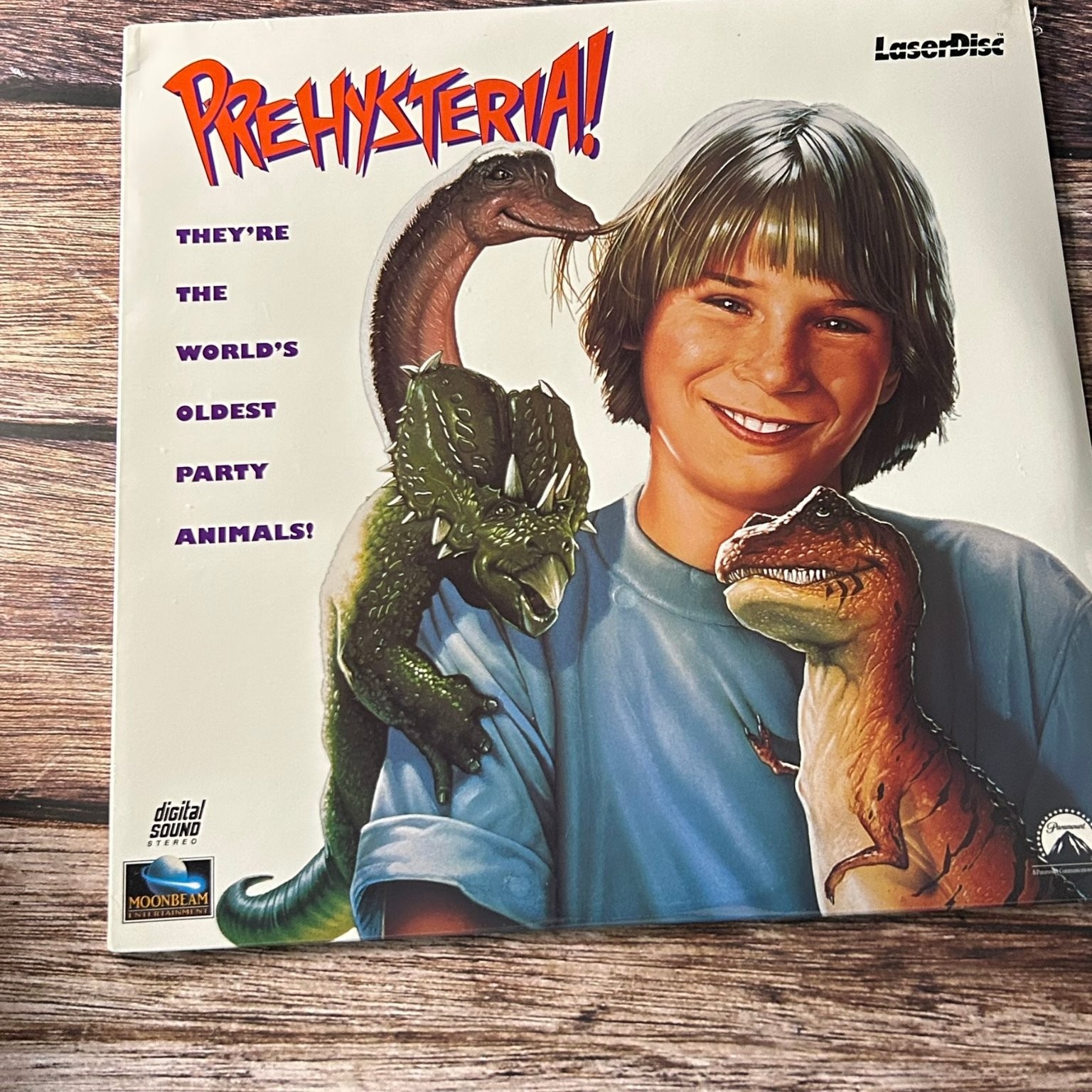 PREHYSTERIA! LaserDisc 1993 Family Comedy Moonbeam NEW Sealed MINTY