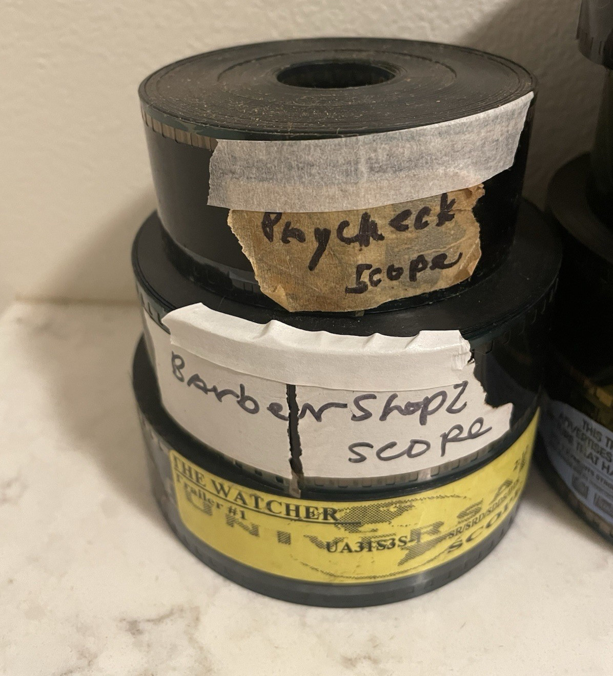 Lot Of 10 Different 35MM MOVIE THEATER TRAILERS, Scope- See Desc For Titles