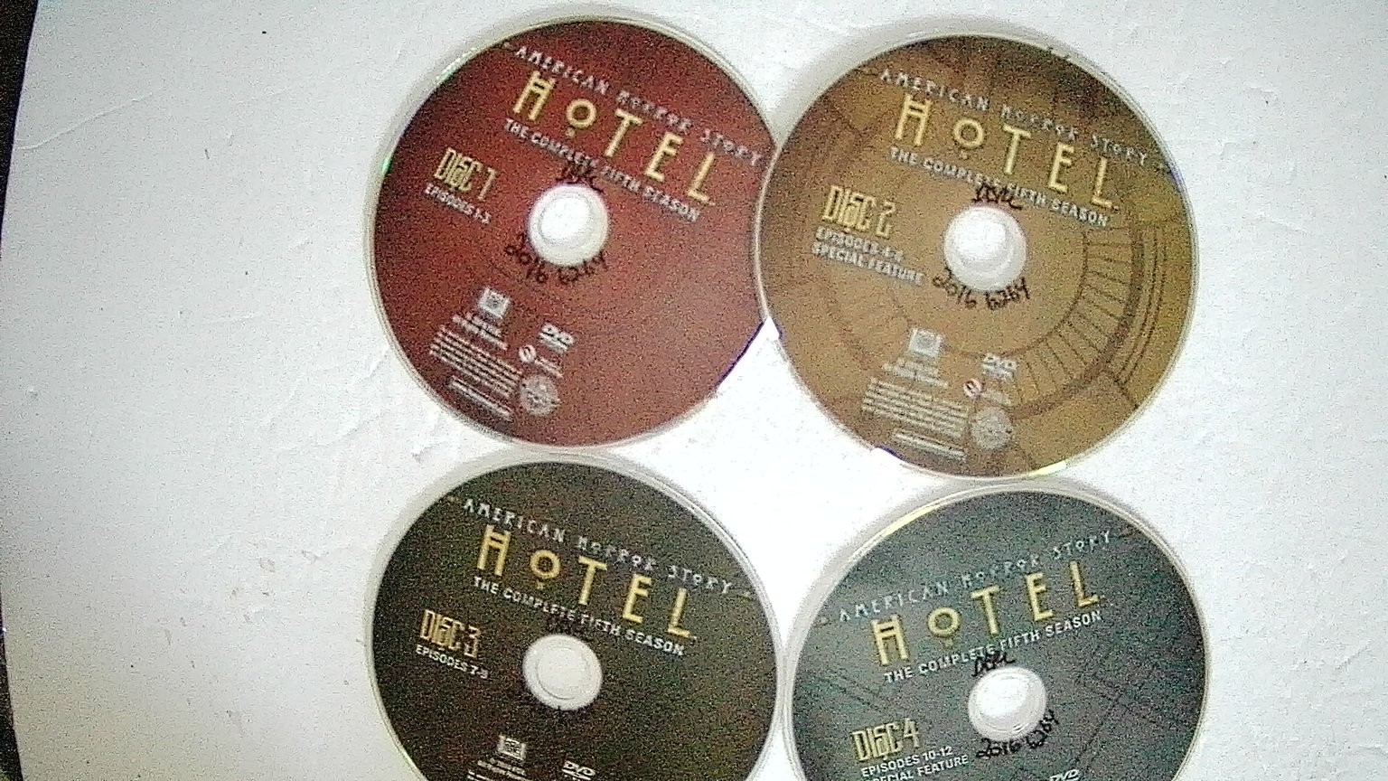 American Horror Story: Hotel The Complete Fifth Season 2016 DVD Lady Gaga