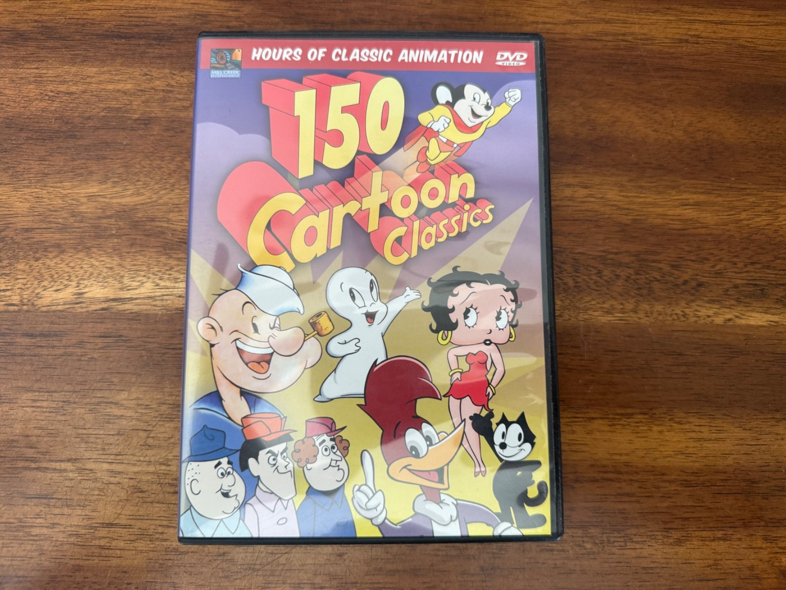 150 Cartoon Classics (DVD, 2006, 4-Disc Set, 4 – DVDs) FREE SHIPPING