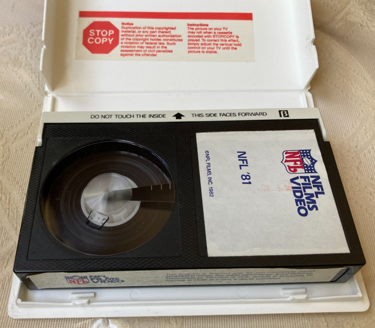 NFL FILMS VIDEO NFL ’81 The Story of the 1981-1982 Season HIGHLIGHTS – BETA II