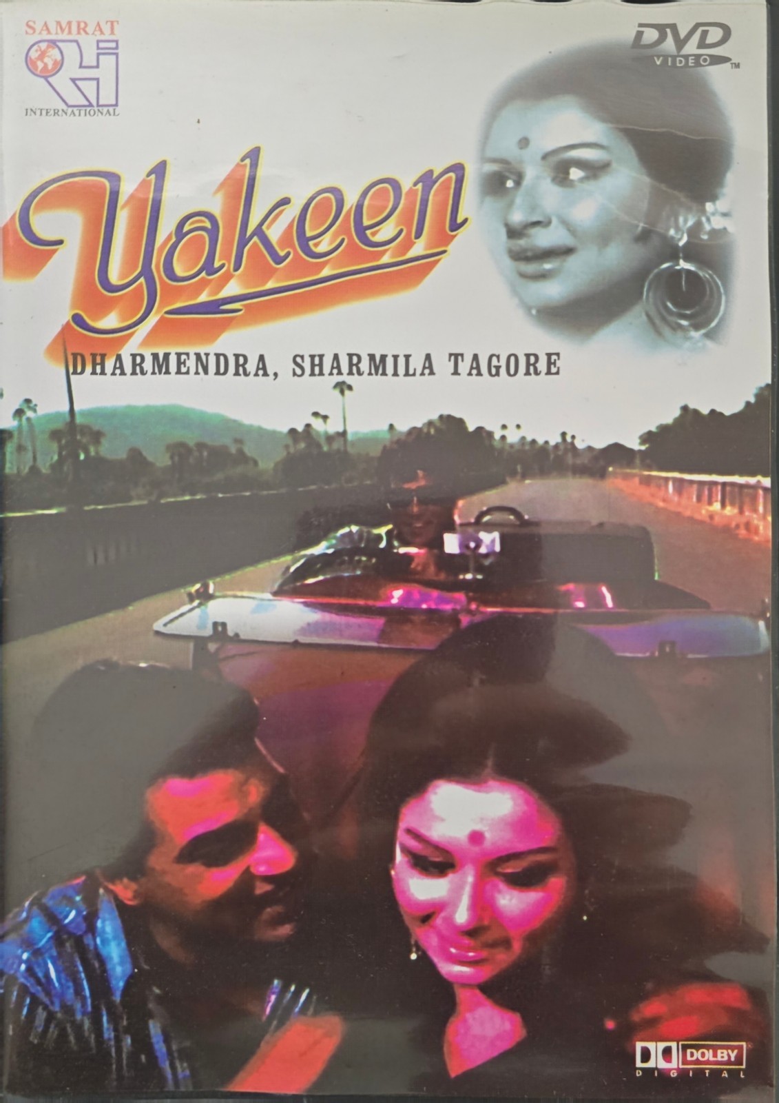 Yakeen (1969) DVD Dharmendra Sharmila Tagore Vintage Bollywood Action Thriller
