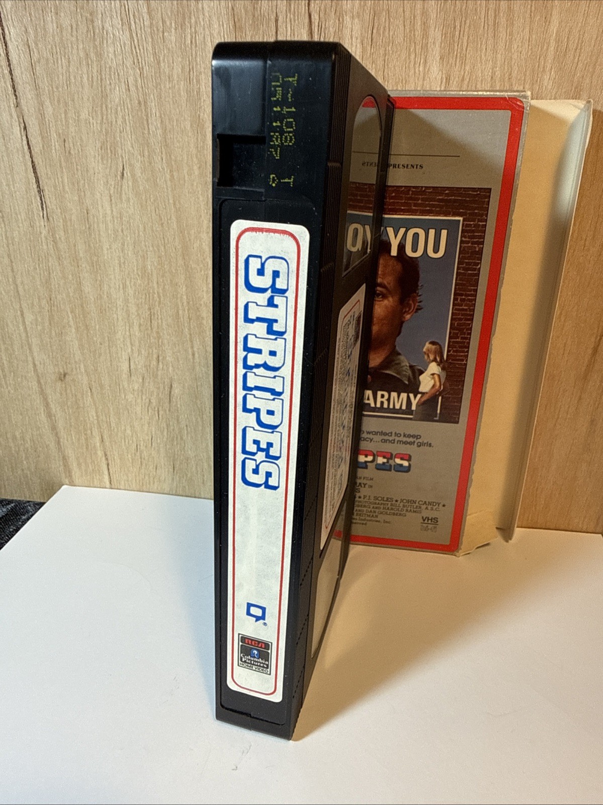 “STRIPES (1981)” RCA/Columbia Pictures VHS Tape (1985) starring Bill Murray