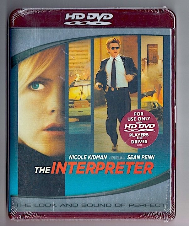 The Interpreter (HD DVD, 2004) NEW & Sealed – Nicole Kidman, Sean Penn