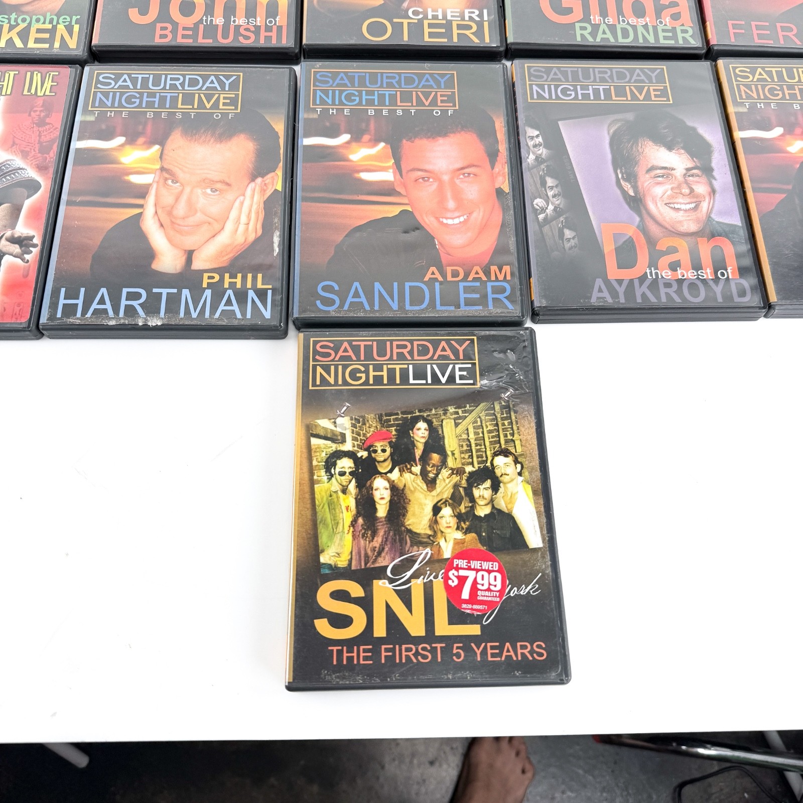 Saturday Night Live: The Best Of Collection – Lot of 11 DVDs (Ferrell, Walken)
