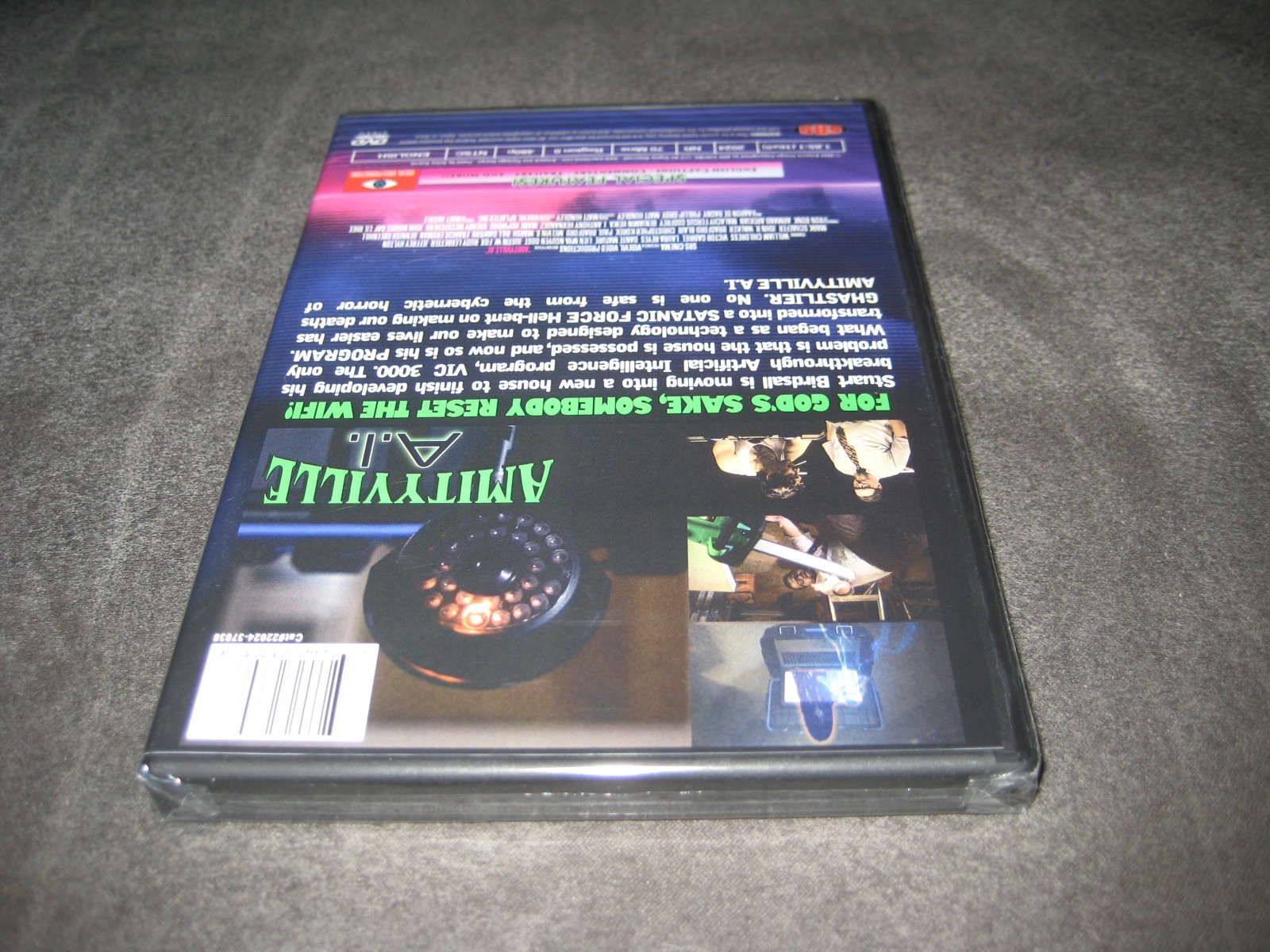 AMITYVILLE A.I. (DVD 2025) BRAND NEW – NOT RATED – WIDESCREEN – HORROR – SCI-FI
