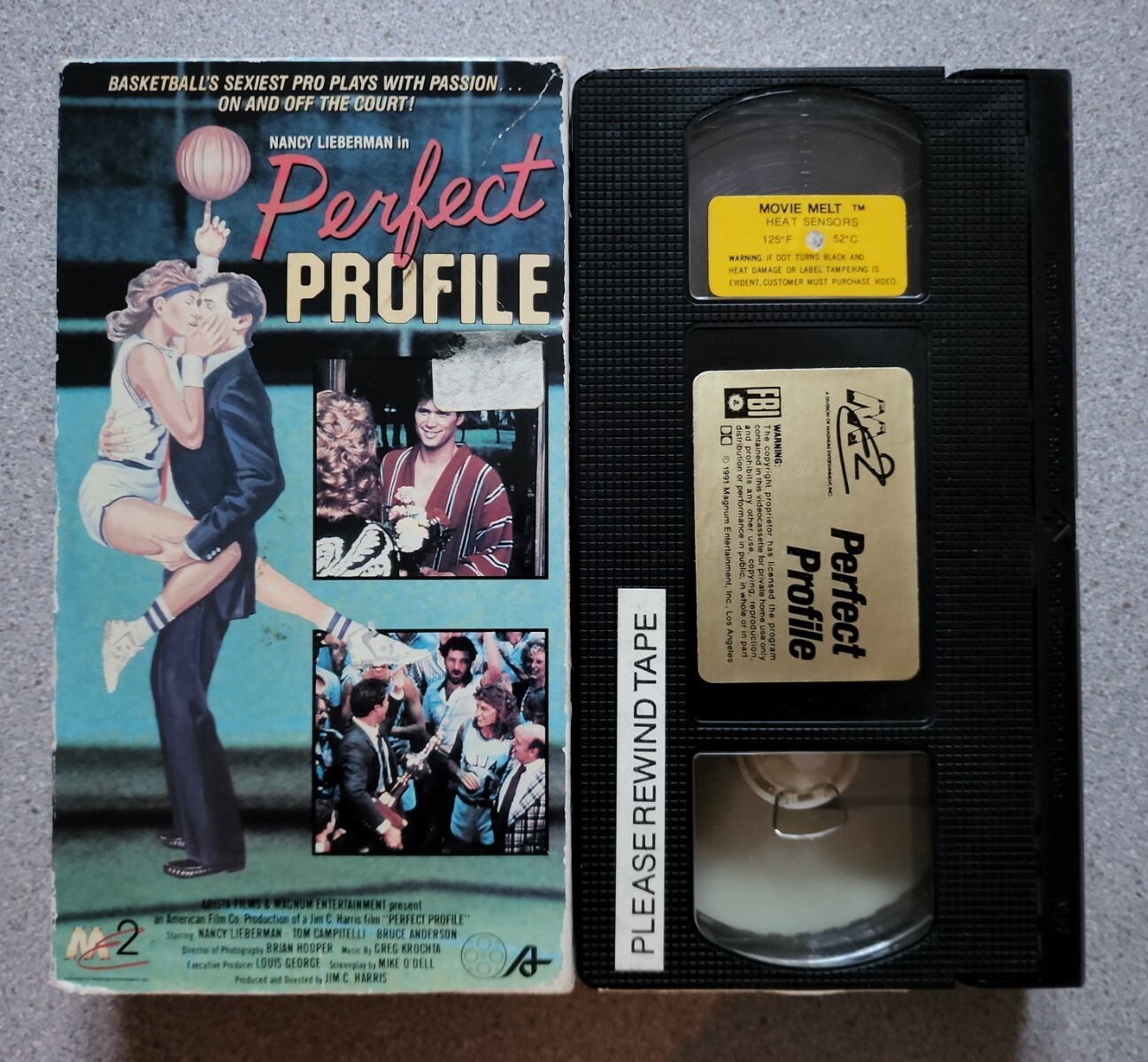 Perfect Profile VHS Nancy Lieberman NBA Basketball Female Player Rare HTF Vtg 91
