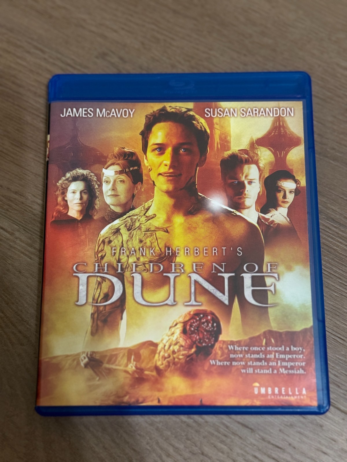 Children of Dune Blu-ray James McAvoy Region Free Sci Fi TV Miniseries