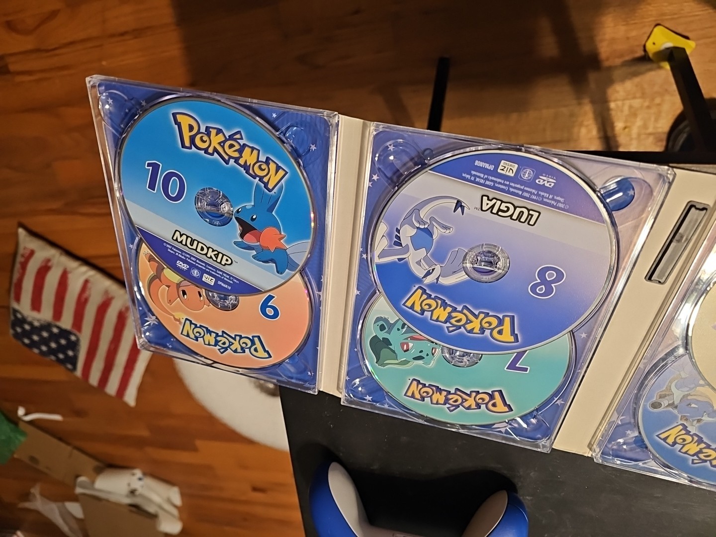 Pokemon All Stars (DVD Box Set 2007 9-Discs ) Over 11 hours, No Slipcover