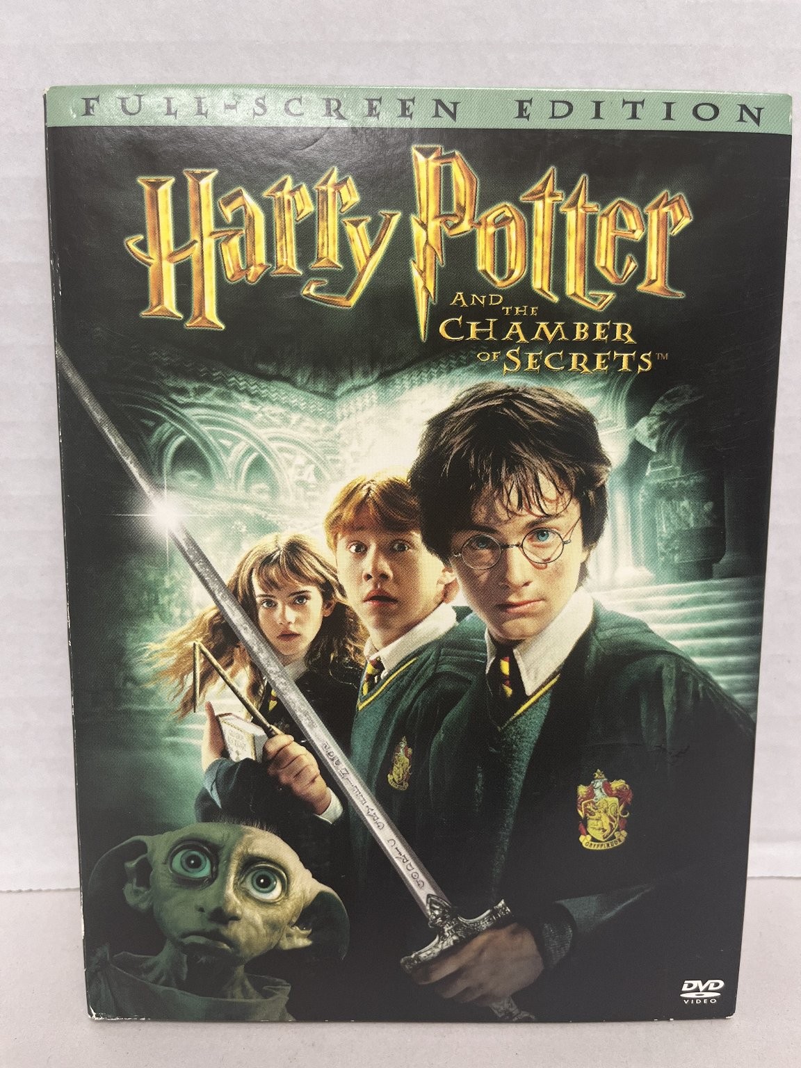 Harry Potter and the Chamber of Secrets DVD 2002 Full Screen Chris Columbus