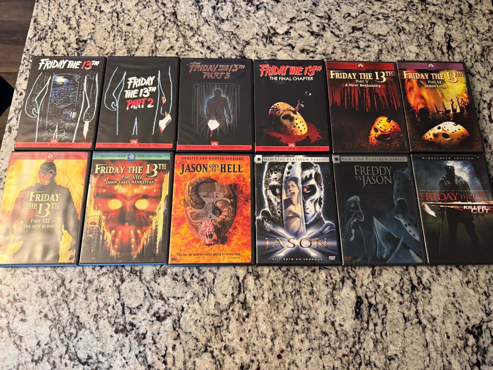 Friday The 13th DVD Collection Lot!