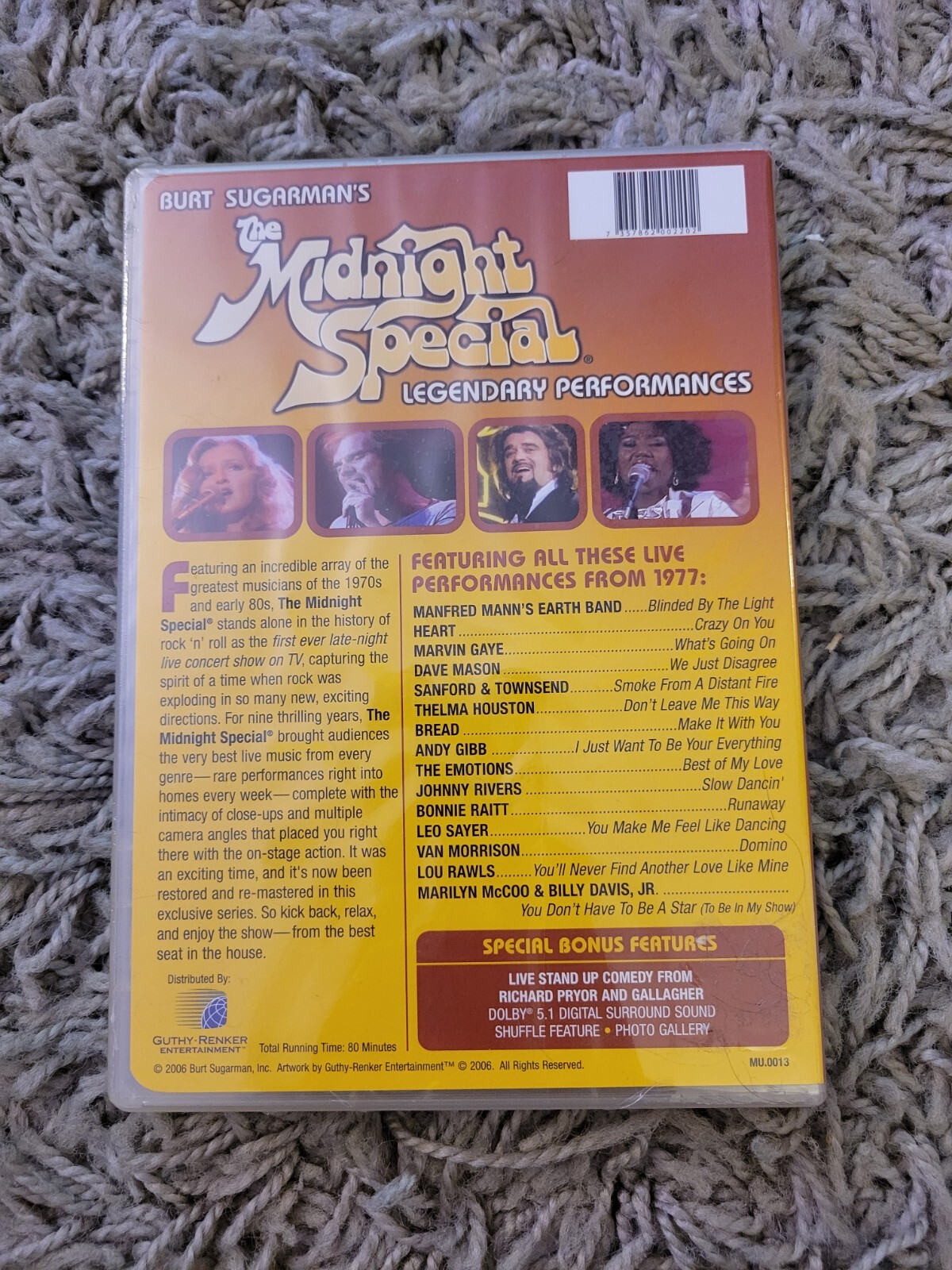 🔥The Midnight Special – Live On Stage In 1977 & 78 – (2) Brand New Sealed DVDs