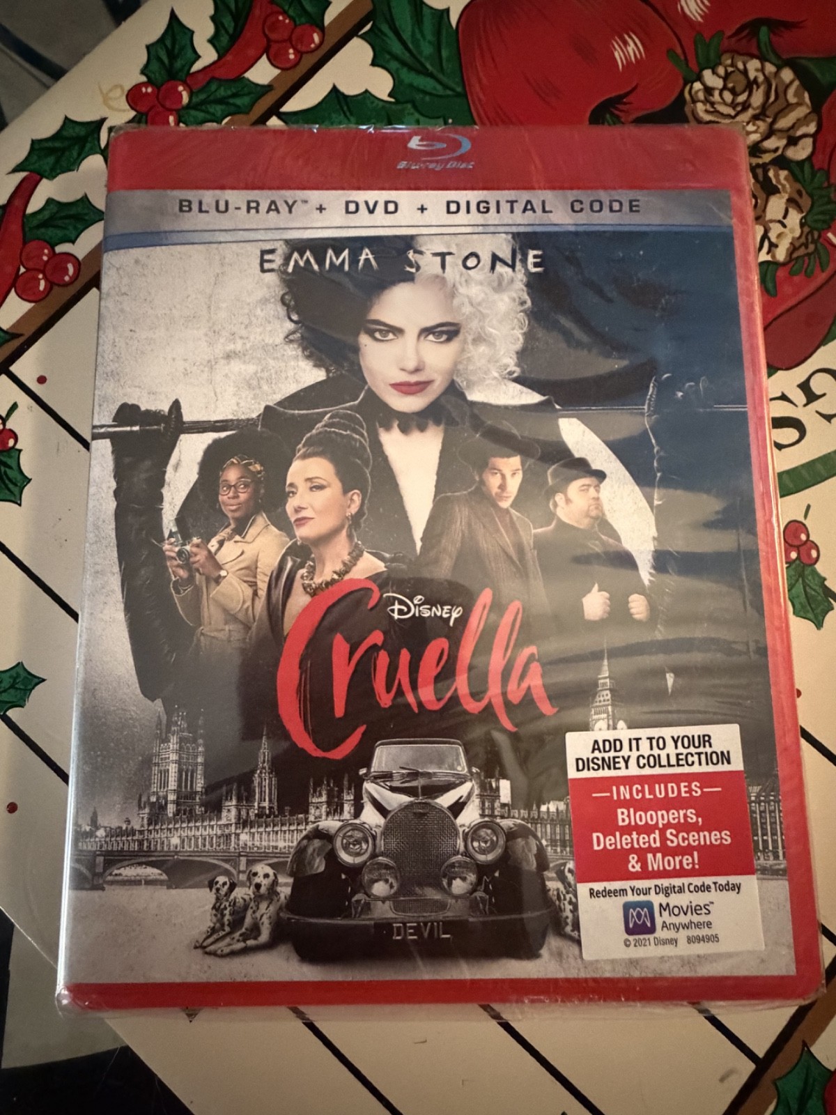 Cruella (Blu-ray, 2021) Sealed New! Disney