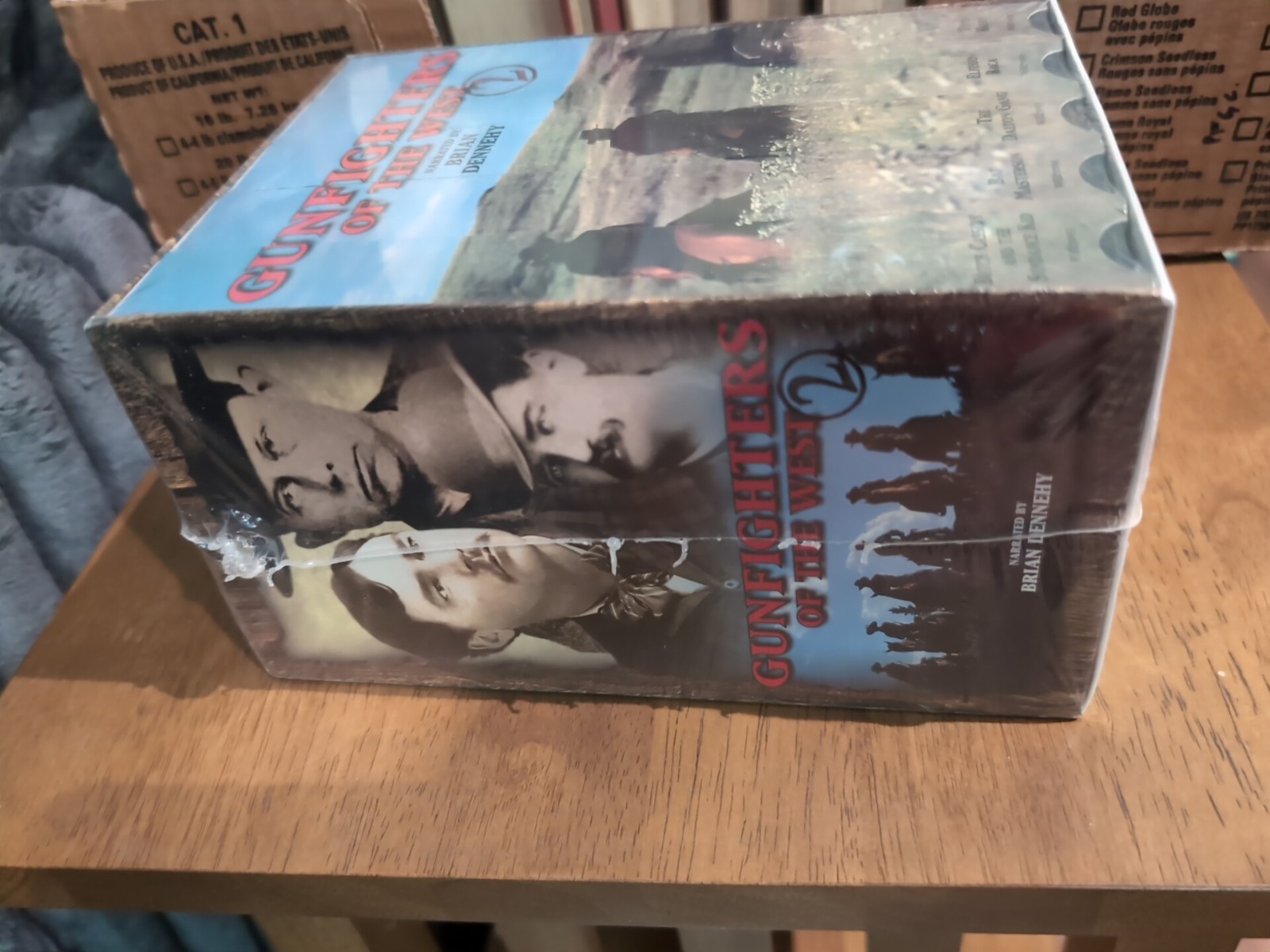 New Rare Gunfighters Of The West 2 5 Tape VHS Brian Dennehy Butch Cassidy Bat