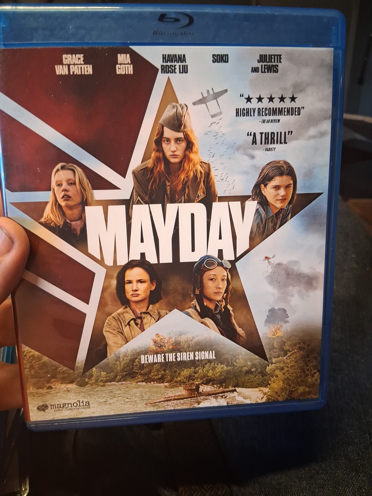 Mayday Blu-ray Van Patten Goth Rose Soko Lewis Ex Library