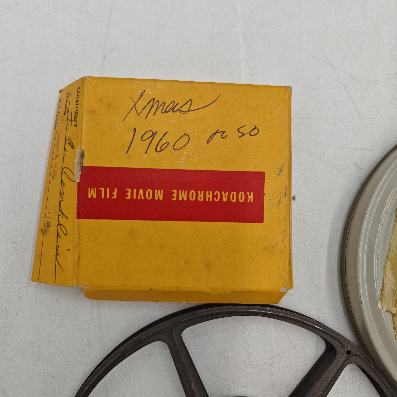 VTG Lot of 7 Film Reels Video Recorded – Unknown contents or origin – Treasure!