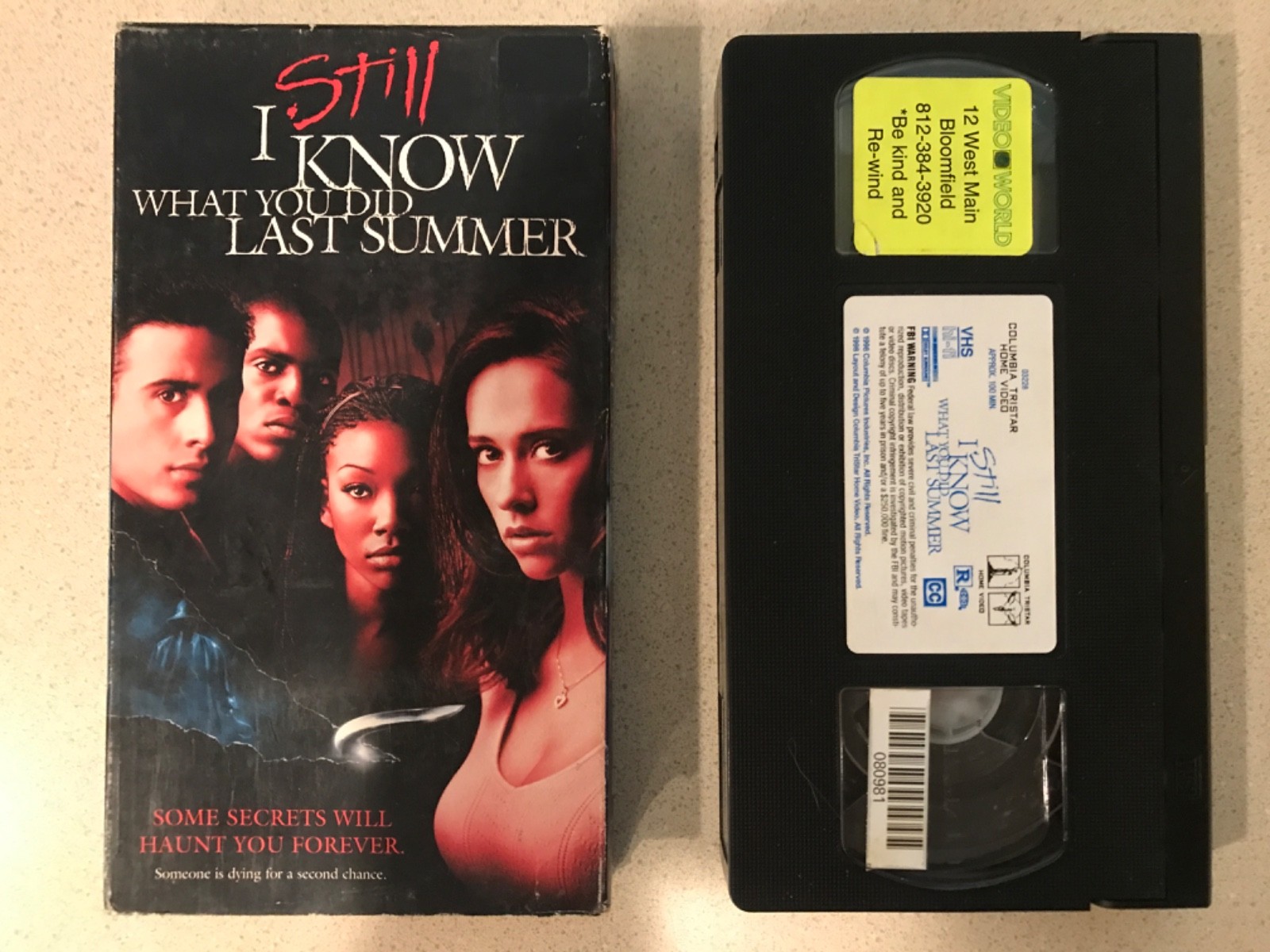 I Still Know What You Did Last Summer (VHS, 1998) Jennifer Love Hewitt