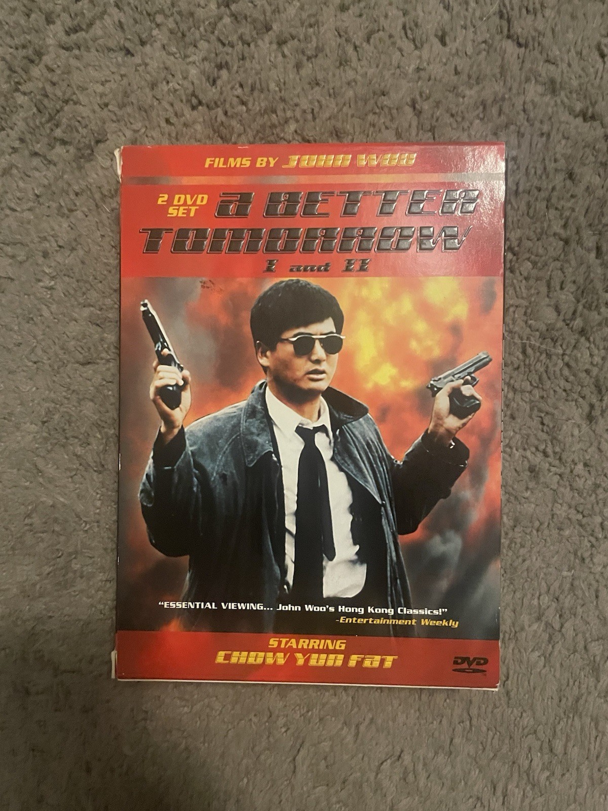 A Better Tomorrow I and II OOP DVD box set John Woo and Chow Yun Fat