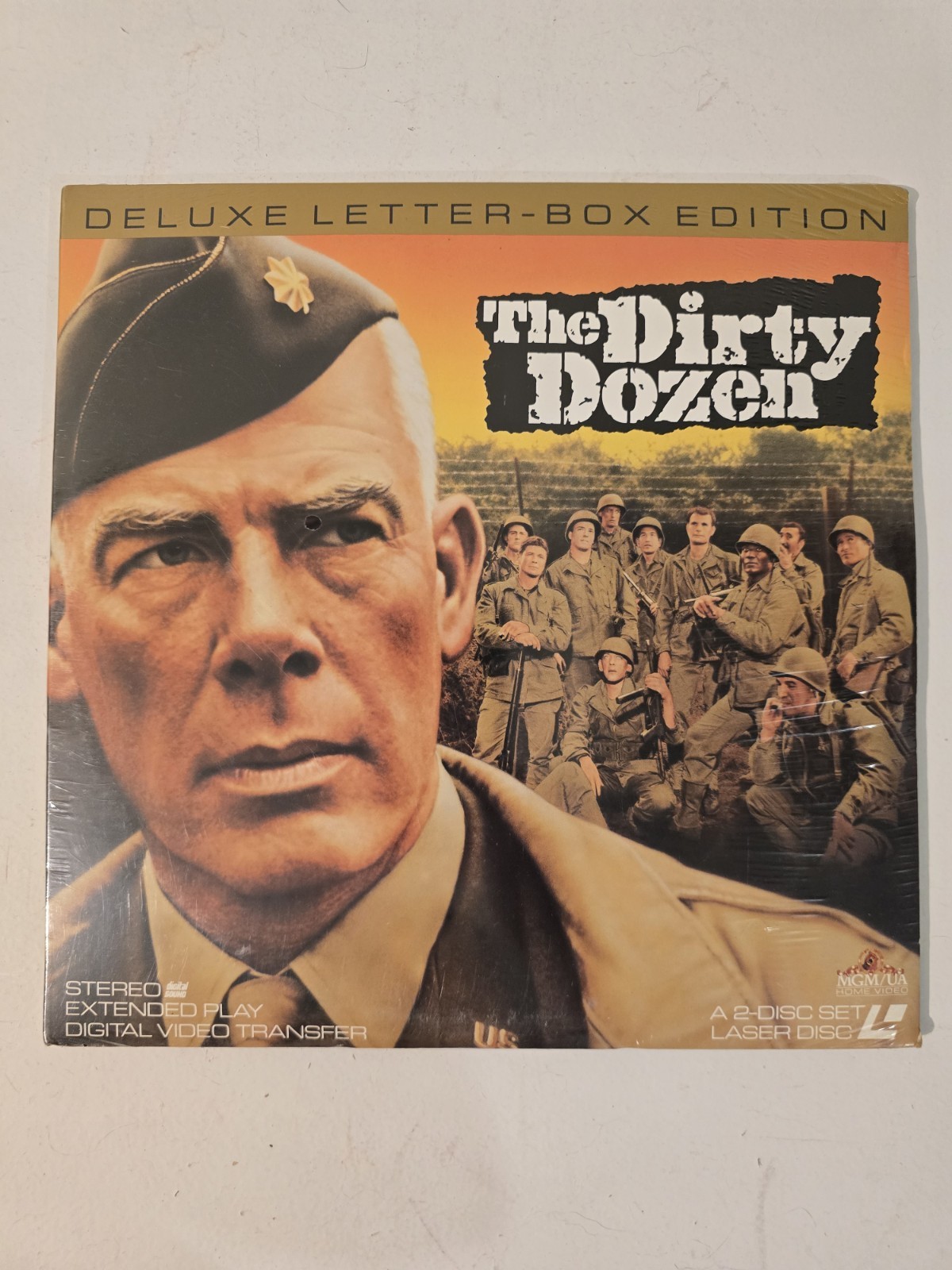 THE DIRTY DOZEN 2-Laserdisc LD SET WIDESCREEN (SEALED)