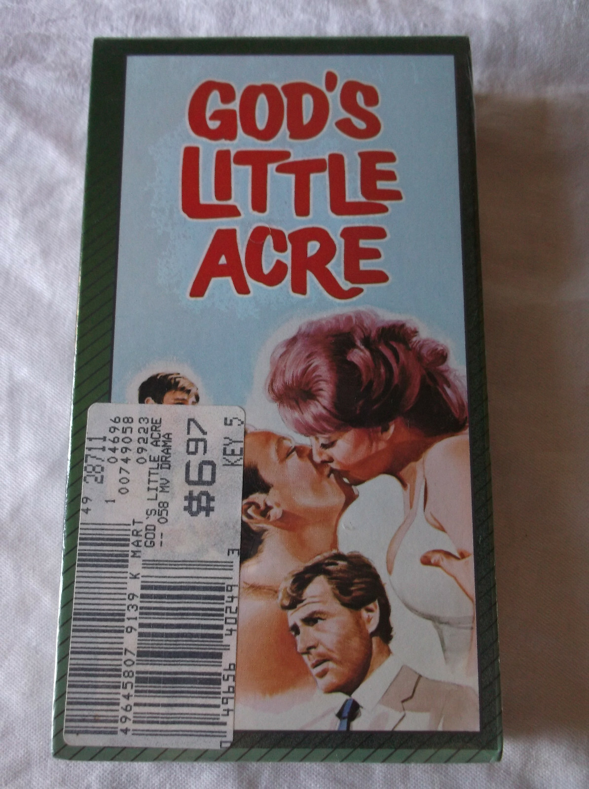 God’s Little Acre (Film 1958, VHS 1988) Robert Ryan Tina Louise Buddy Hackett