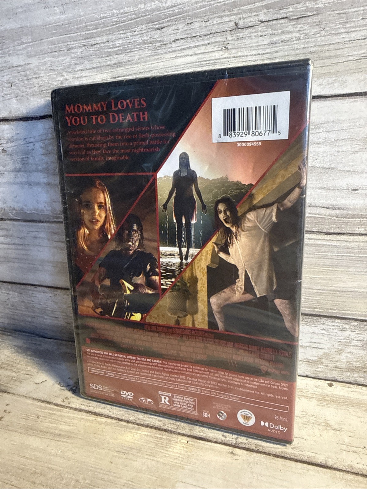 New! Evil Dead Rise (DVD, 2023) Sealed Ships Free Gore Mommy Loves You To Death
