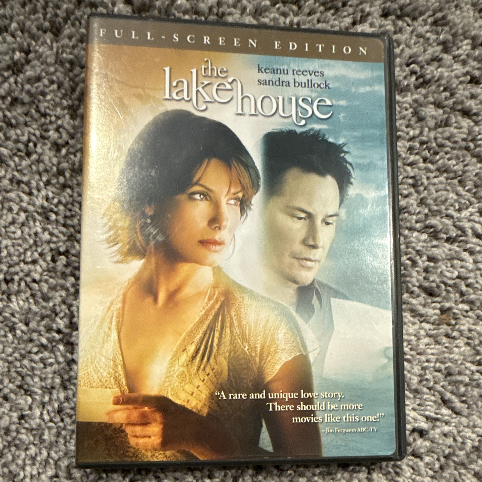 The Lake House by Warner Home Video, Fullscreen edition DVD very good condition