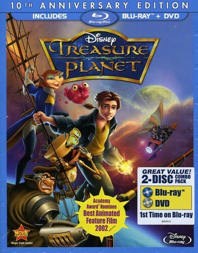 NEW Treasure Planet Blu ray+DVD 2 Disc Set 10th Anniversary Edition disney movie