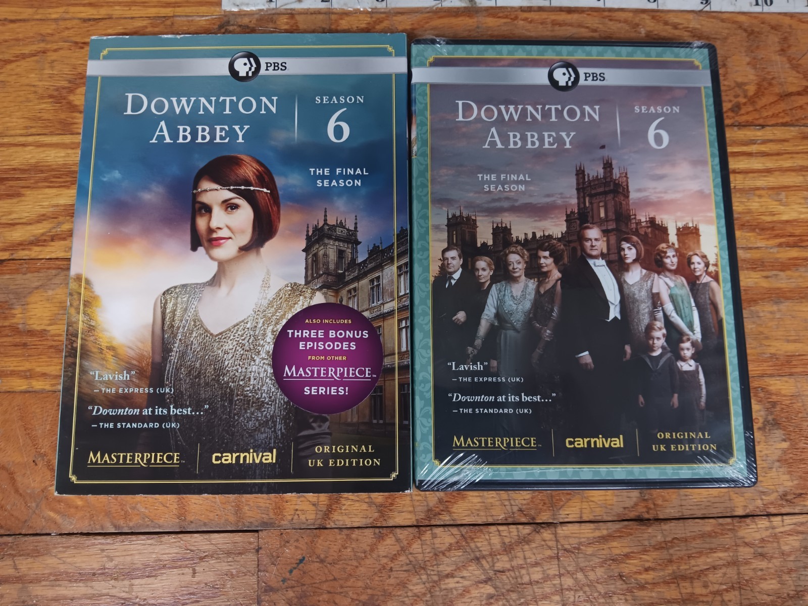Downtown Abbey – Season 6 Six Sixth The Final Season PBS (DVD) – New – Sealed