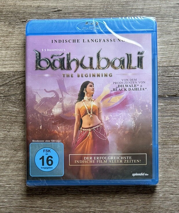 Bahubali – The Beginning (Blu-ray, 2015, Telugu, REGION B) BRAND NEW SEALED OOP