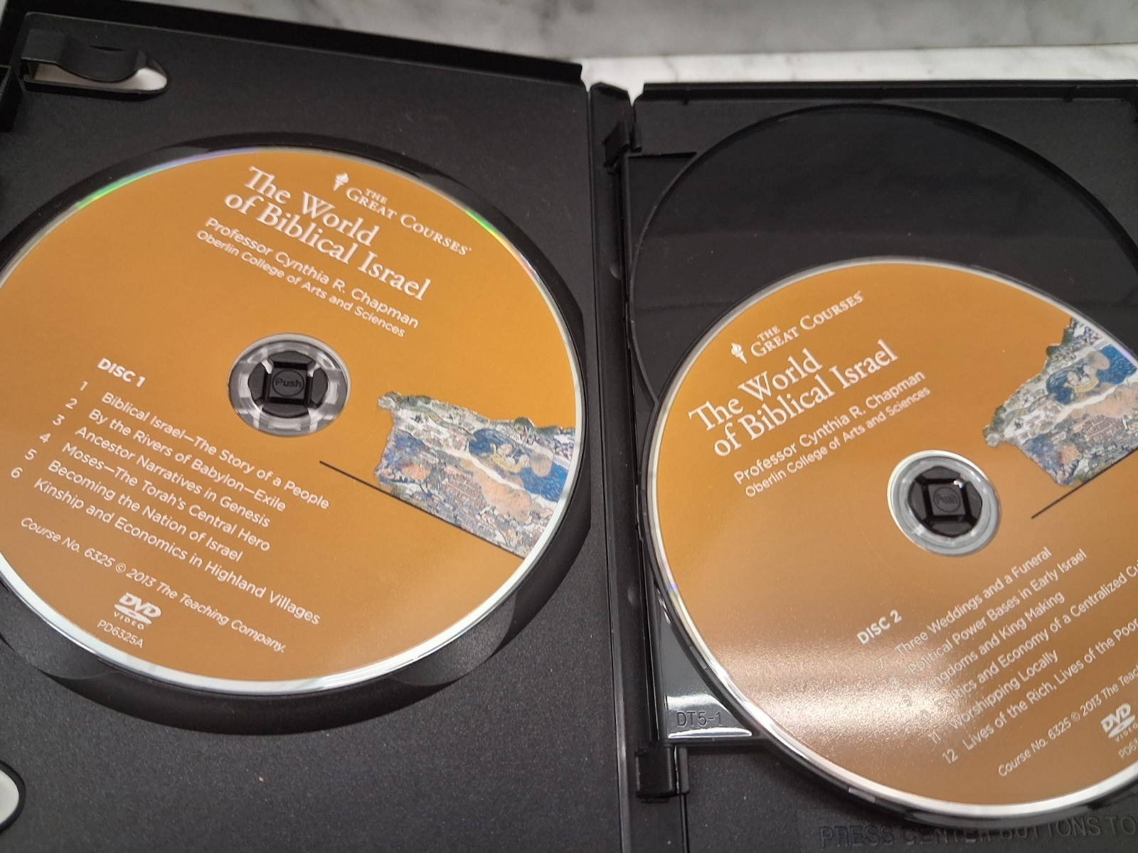 The World of Biblical Israel The Historical Jesus Great courses DVD’s and Books