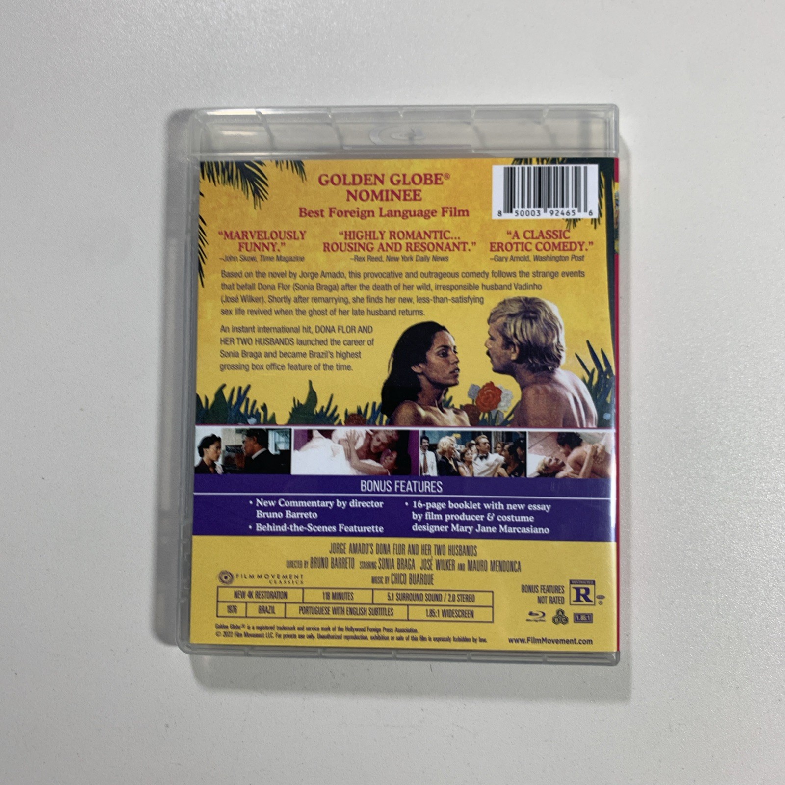 Dona Flor and Her Two Husbands (1976) Film Movement Blu-ray