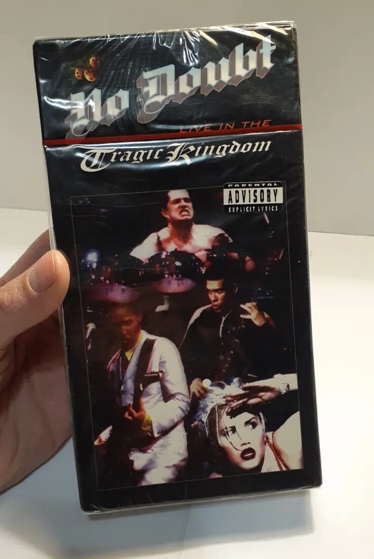 NO DOUBT VHS SEALED Live in the Tragic Kingdom RARE Gwen Stefani Flip Top 1997