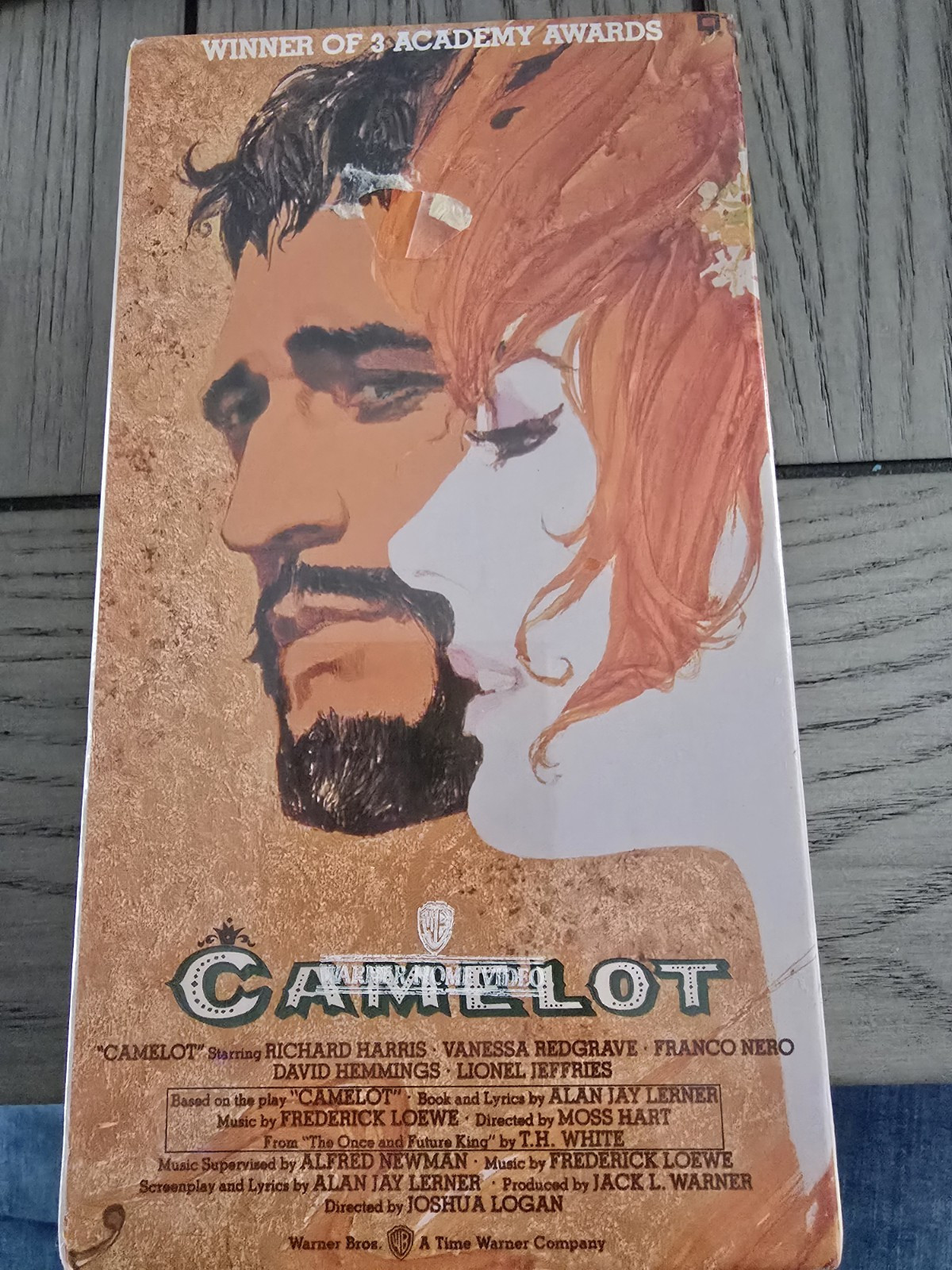 Camelot VHS 1967 G Full Screen Richard Harris Joshua Logan New And Sealed HTF