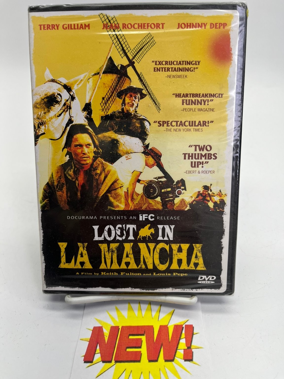 Lost in La Mancha DVD 2002 Terry Gilliam Johnny Depp Documentary Film