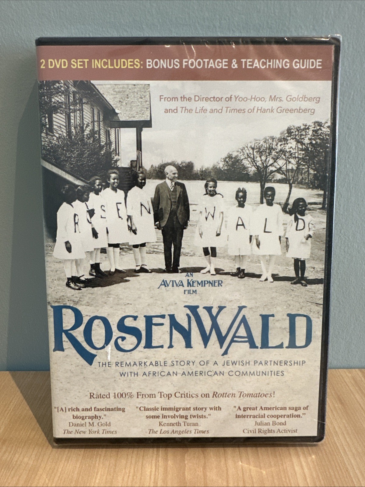 Rosenwald DVD 2-Disc Aviva Kempner Jewish African American History Documentary