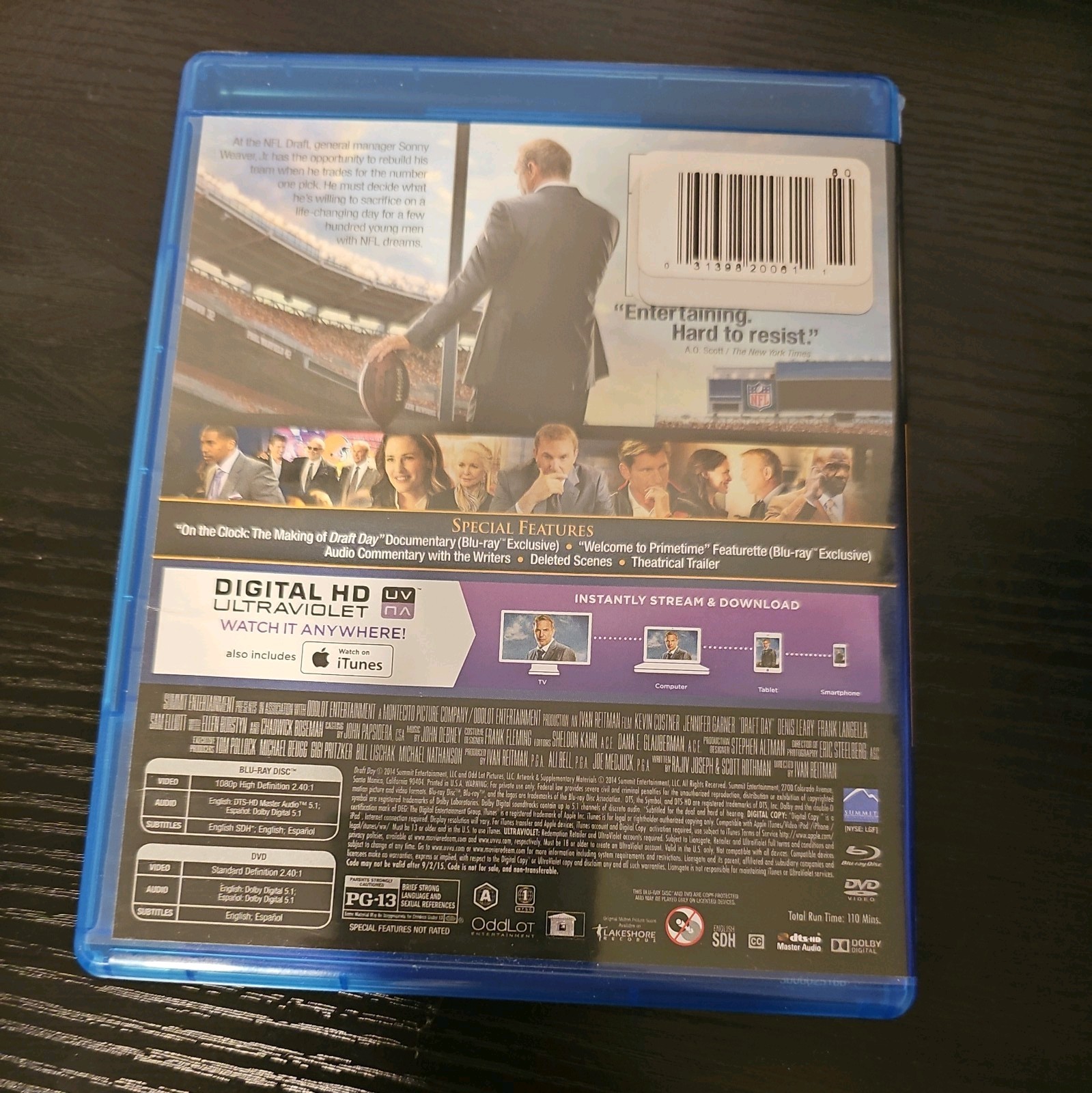 Draft Day (Blu-ray, 2014)