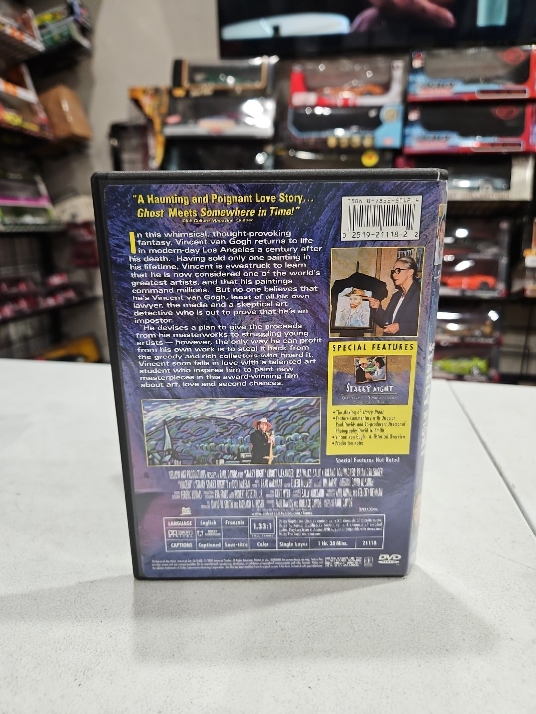 Starry Night DVD Universal Movie 📀 BUY 2 GET 1 FREE 🇺🇸 SHIPPED