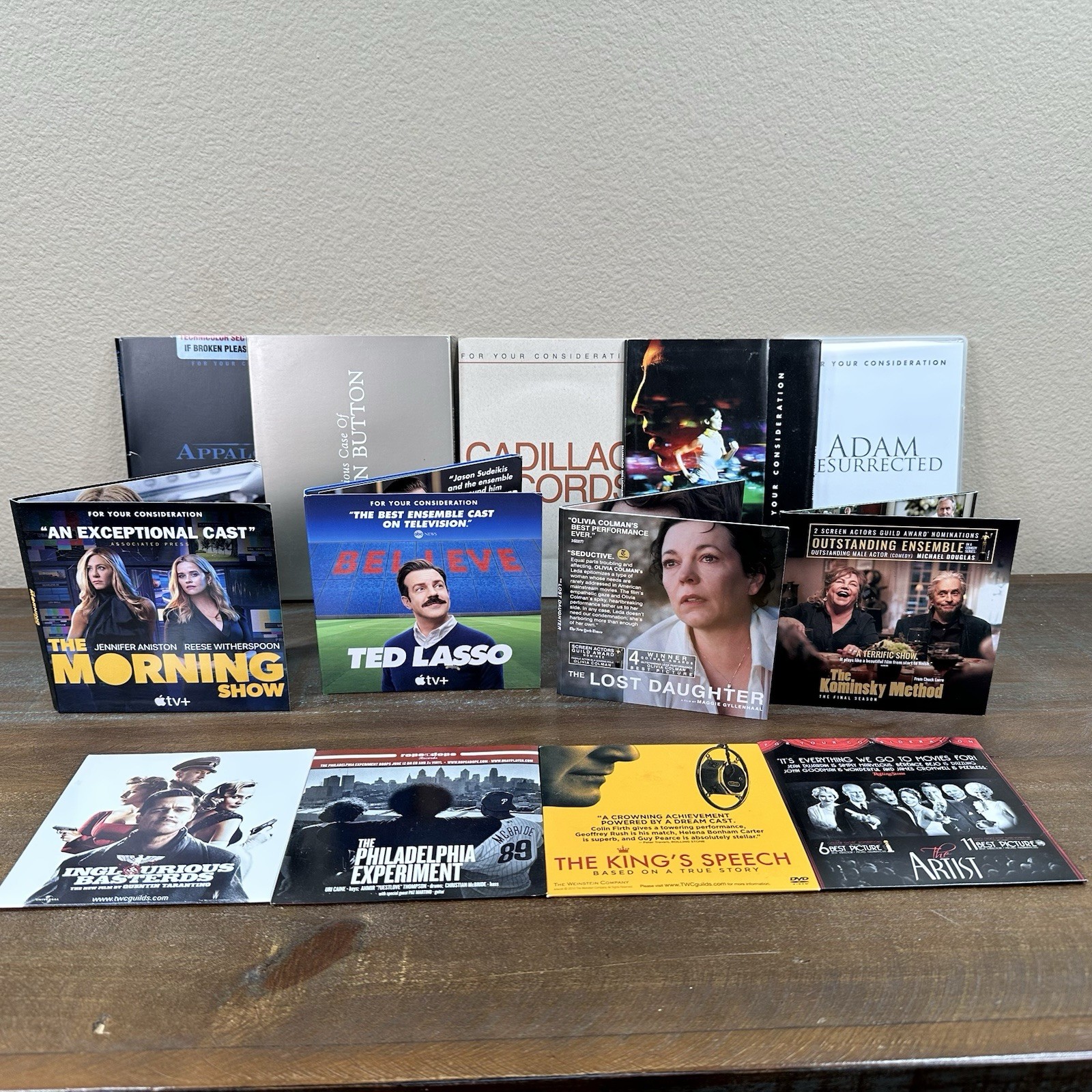 13 For Your Consideration FYC Screener Award DVD Movies Ted Lasso Morning Show