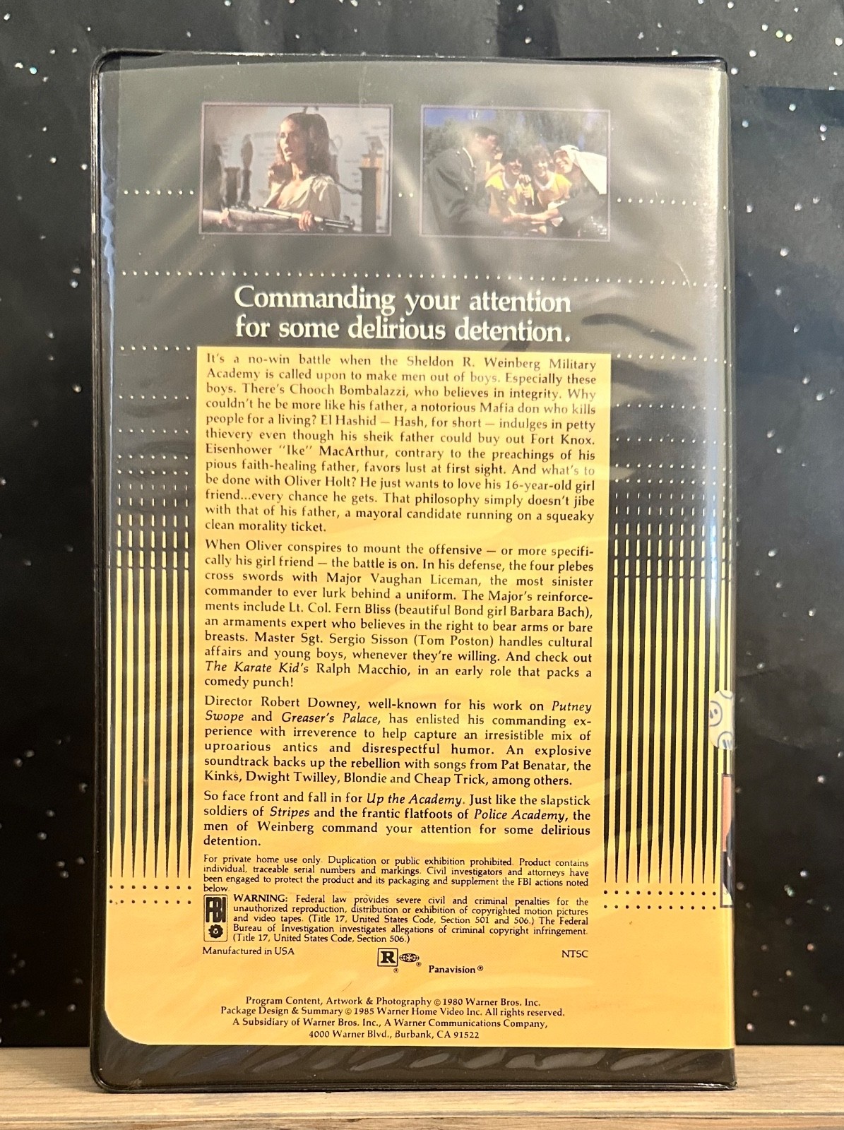 BETAMAX Movie “Up the Academy” (Beta, 1980)