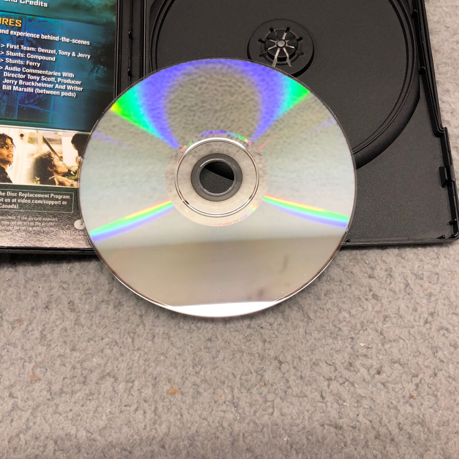 Déjà Vu DVD 2006 Denzel Washington Tony Scott Jerry Bruckheimer Widescreen