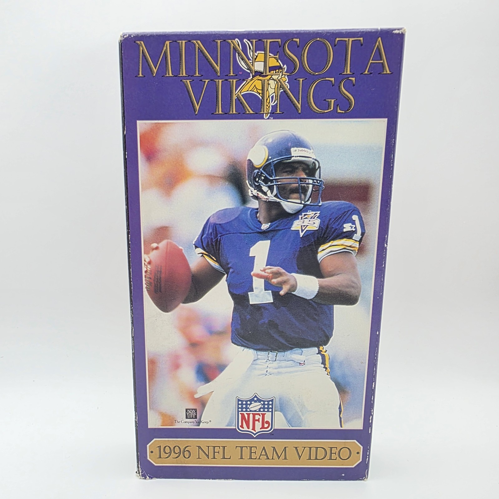 Minnesota Vikings 1996 Official NFL Team Video VHS Team Season 1995 NFL Films