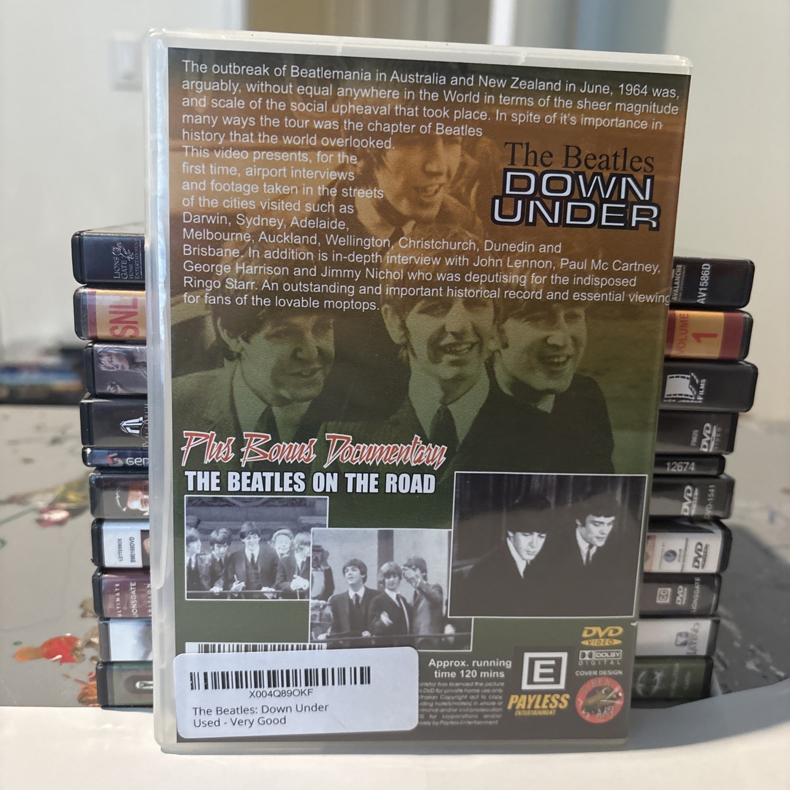The Beatles: Down Under DVD Australia & New Zealand, Bonus Features Used Good D