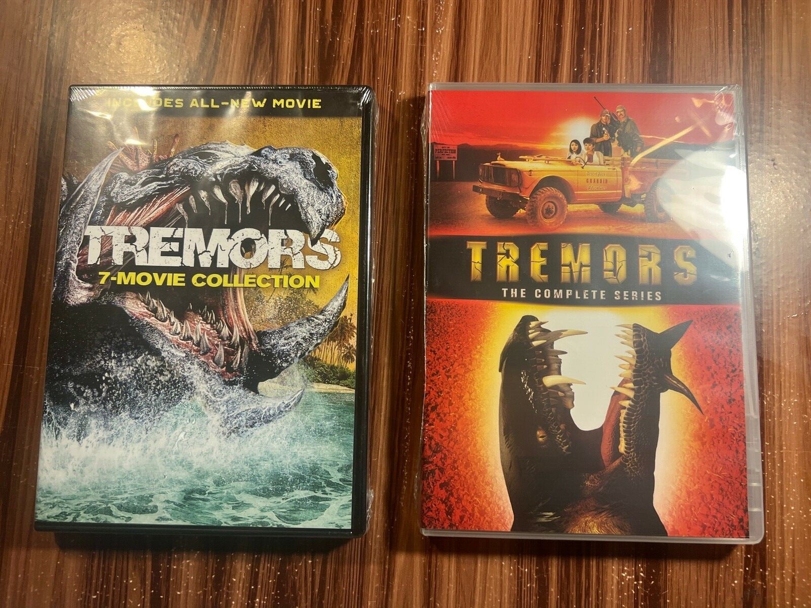 Tremors 7-Movie Collection Complete TV Series DVD 1 2 3 4 5 6 7 Horror Movie Lot