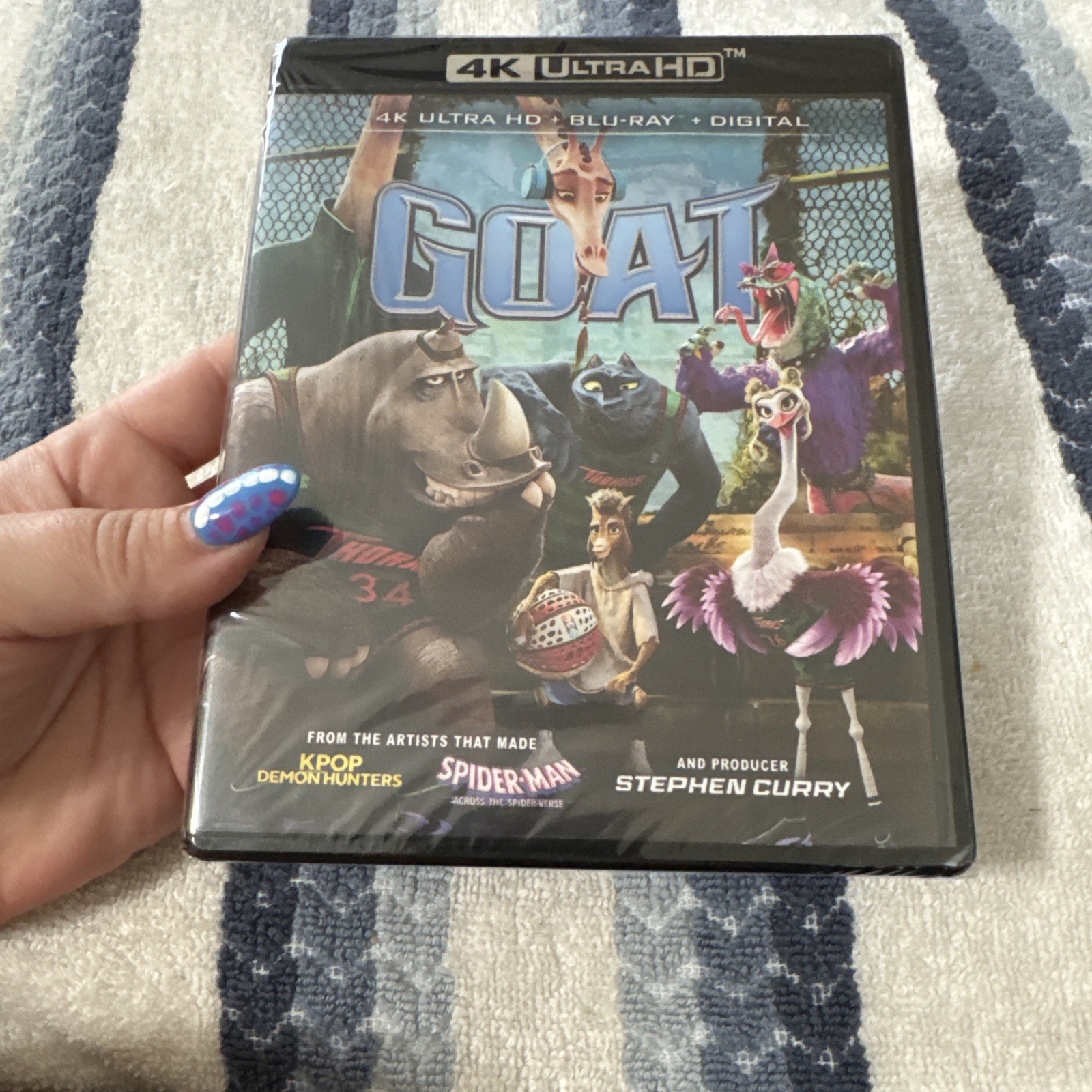 NEW*** Goat (4K UHD + Blu-ray + Digital) 2 Discs. KIDS FAMILY