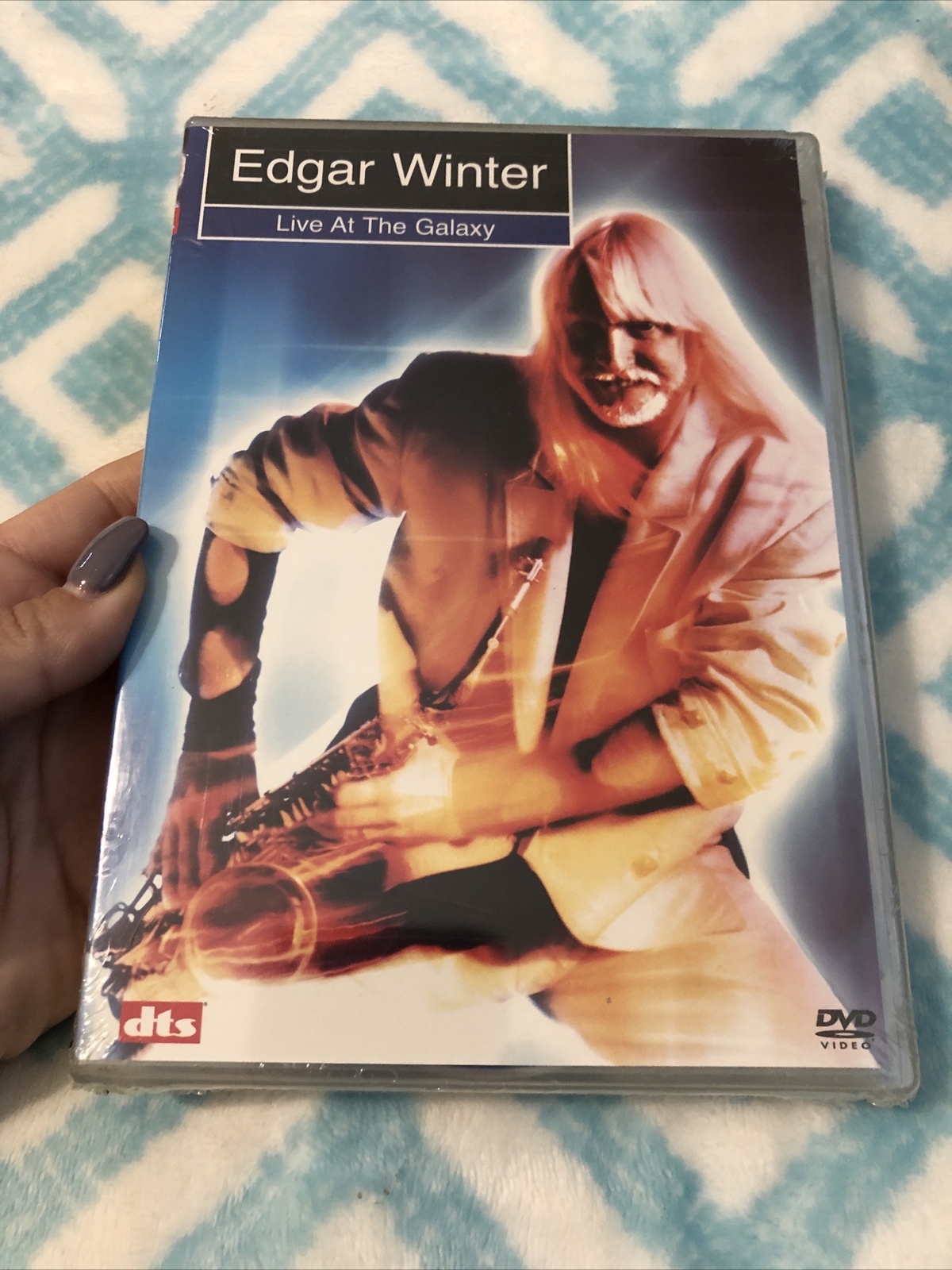 Edgar Winter – Live at the Galaxy (DVD, 2003) NEW• sealed Rare* Oop
