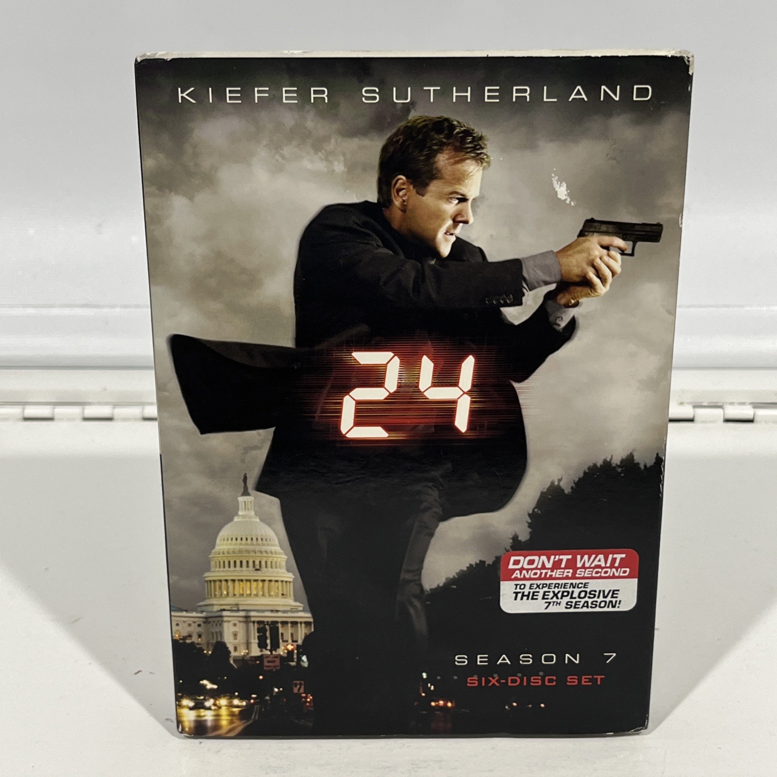 24 Season Seven 7 DVD | Brand New Sealed |Keifer Sutherland Widescreen Slipcover