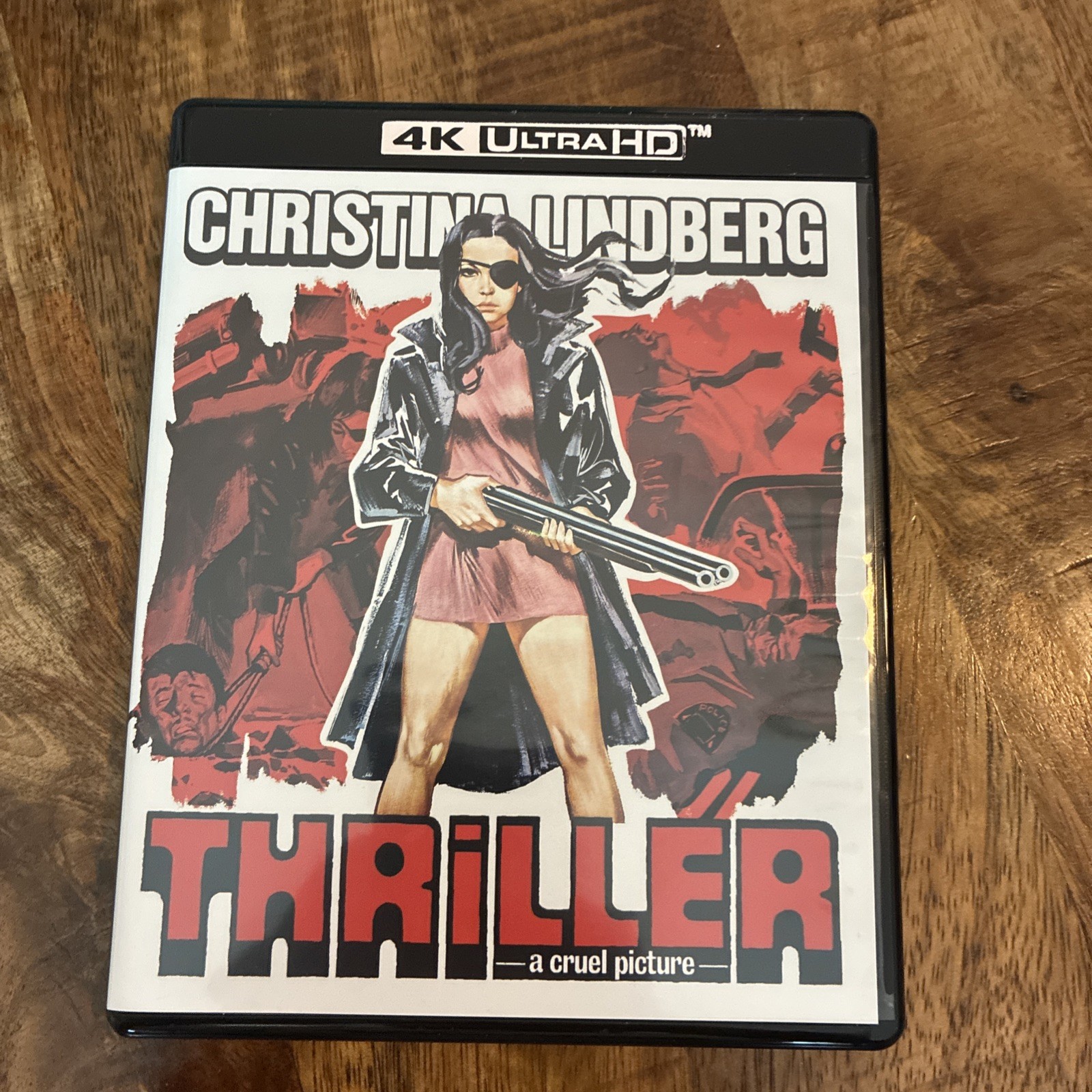 THRILLER A CRUEL PICTURE W/SLIP 4K UHD BLU RAY VINEGAR SYNDROME